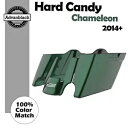 ハード キャンディ カメレオン ストレッチ拡張サドルバッグ リアフェンダー 2014 年以降のハーレーに適合 Hard Candy Chameleon Stre...