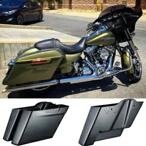 オリーブゴールド カットアウトなし ストレッチサドルバッグボトムス 14-19 ハーレーストリートロードに適合 Olive Gold No Cutout Stretched Saddlebag Bottoms Fit 14-19 Harley Street Road