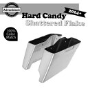 2in1 ハード キャンディー シャッタード フレーク 14 歳以上用 ハーレー用 拡張バッグ ストレッチサドルバッグ 2in1 HARD CANDY SHAT...