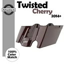 Twisted Cherry 2 into 1 拡張ストレッチサドルバッグ リアフェンダー 14+ ハーレー用 Twisted Cherry 2 into 1 Extended Stretched Saddlebags Rear Fender For 14+ Harley