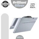 ブリリアントシルバー拡張サドルバッグボトムピンストライプハーレーツーリング 2014+ に適合 Brilliant Silver Extended Saddlebag Bottoms Pinstripe Fits Harley Touring 2014+
