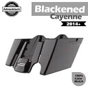 2-1 黒くなったカイエンストレッチサドルバッグリアフェンダーピンストライプハーレー 14+ 2-1 Blackened Cayenne Stretched S...