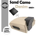 ラッシュモア チョップド ツアー パック Pak SAND CAMO DENIM 97+ ハーレー ツーリング/ソフテイルに適合 Rushmore Choppe...