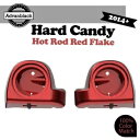 ハードキャンディホットロッドレッドフレークスピーカーポッド下部フェアリングハーレーツーリング14+用 Hard Candy Hot Rod Red Flake ...