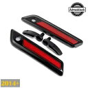Advanblack ブラックアウト サドルバッグ蓋レバー & ラッチカバーセットキット 2014 年以降のハーレー用 Advanblack Blackout Saddlebag Lid Lever & Latch Cover Set Kit For 2014+ Harley