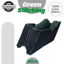Advanblack グリーンステッチライナーキット 4.5 インチストレッチサドルバッグボトム 2014+ Advanblack Green Stitching Liner Kit For 4.5'' Stretched Saddlebag Bottoms 2014+