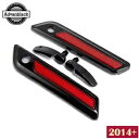 ブラックアウト サドルバッグ リッド レバー & ラッチ カバー セット キット 2014年以降 ハーレー ツーリング用 Blackout Saddlebag Lid Lever & Latch Cover Set Kit For 2014+ Harley Touring