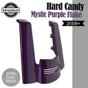 HARD CANDY ミスティック パープル フレーク デュアル ノーカット リアフェンダー エクステンション ハーレー用 HARD CANDY MYSTIC ...