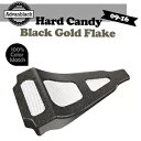 ハード キャンディ ブラック ゴールド フレーク チン スポイラー 空冷ハーレー ツーリング 2009-2016用 Hard Candy Black Gold ...