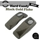 ハードキャンディーブラックゴールドフレーク 6*9 サドルバッグスピーカー蓋ハーレーダビッドソン 2014+ Hard Candy Black Gold Fla...
