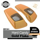 ハード キャンディ ゴールド フレーク 6x9 サドルバッグ スピーカー蓋 2014+ ハーレーダビッドソン ツーリング Hard Candy Gold Fla...