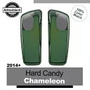 ハード キャンディ カメレオン フレーク 5x7 サドルバッグ スピーカー蓋 ハーレー 2014+ Hard Candy Chameleon Flake 5x7...