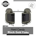 2014 年以降のハーレー ツーリング Advanblack 下部ベンテッド フェアリングに適合 HARD CANDY BLACK GOLD Fits 2014...
