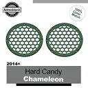 HEX 6.5インチ スピーカー グリル ハーレー ハード キャンディ カメレオン フレーク Advanblack x XBS用 HEX 6.5'' Speaker Grill For Harley Hard Candy Chameleon Flake Advanblack x XBS