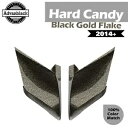 ハード キャンディー ブラック ゴールド フレーク CVO ストレッチ エクステンド サイド カバー パネル フィット 14+ ハーレー Hard Candy ...