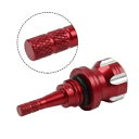 エンジンオイルディップスティックネジボルトレッドヤマハ MT09 トレーサー 900 XSR700 XSR155 Engine Oil Dipstick Screw Bolt Red For Yamaha MT09 Tracer 900 XSR700 XSR155
