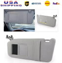 グレー サンバイザー トヨタ カムリ 2007-2011 運転席側 サンルーフとライトなし Gray Sun Visor for Toyota Camry 2007-2011 Driver Side Without Sunroof and Light