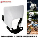 FE TX TE 701 スーパーモトエンデューロダートバイクオートバイヘッドライトカバーランプマスク For FE TX TE 701 Supermoto Enduro Dirt Bike Motorcycle Headlight Cover Lamp Mask