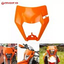 オレンジダートバイクヘッドライトハウジングヘッドランプカバーマスク XCW SXF SX 250 350 Orange Dirt Bike Headlight Housing Head Lamp Cover Mask For XCW SXF SX 250 350