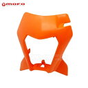 オレンジモトクロスヘッドライトマスクカバー 690 SMC R 690 ENDURO R 2019 2020 2020用 Orange Motocross Headlight Mask Cover For 690 SMC R 690 ENDURO R 2019 2020 2020