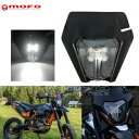 SXF XCW XC SX EXC 250 300-530 フロント LED ヘッドライトダートバイクヘッドランプマスク For SXF XCW XC SX EXC 250 300-530 Front LED Headlight Dirt Bike Head Lamp Mask