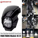 ハーレーソフテイルブレイクアウト DRL フロント LED ヘッドライトフェアリング 3450LM /2800LM 18-22 For Harley Softail Breakout DRL Front LED Headlight Fairing 3450LM /2800LM 18-22