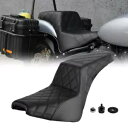 運転席&助手席 LS ゲルシート ハーレー ソフテイル FLHCS 114 ストリート ボブ 2018-2022用 Driver & Passenger LS Gel Seat For Harley Softail FLHCS 114 Street Bob 2018-2022
