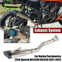 ハーレーパンアメリカ RA1250/S 排気システムカーボンファイバーエンドキャップキット 2021-24 For Harley Pan America RA1...