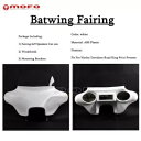 バットウィング フェアリング 1 セット (6x9 スピーカー付き) ハーレーダビッドソン ロードキング 94 から現在まで 1 Set Batwing Fai...