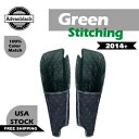 ハーレー 14+ グリーンステッチ CVO サドルバッグライナー テーパードバッグボトム用 For Harley 14+ Green Stitching CVO Saddlebag Liner For Tapered Bags Bottoms