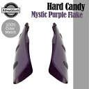 ハード キャンディ ミスティック パープル フレーク ハンドガード ハーレー ツーリング & ソフテイルに適合 Hard Candy Mystic Purple...