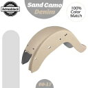 サンド迷彩デニム ハーレー ソフテイル 00-17 チョロ ビクラ チカーノ スタイル リアフェンダー用 SAND CAMO DENIM For Harley ...