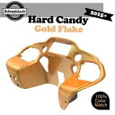 ハードキャンディゴールドフレークインナーフェアリングはハーレーツーリングロードグライドFLTRX 2015upに適合します Hard Candy Gold Fl...