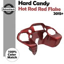 ハードキャンディホットロッドレッドフレークインナーフェアリングはハーレーツーリングロードグライドFLTRXに適合します Hard Candy Hot Rod R...