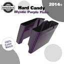 2in1 ハード キャンディ ミスティック パープル フレーク拡張バッグ ストレッチ サドルバッグ ハーレー用 2in1 HARD CANDY MYSTIC P...