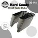 2in1 ハード キャンディ ブラック ゴールド フレーク 拡張バッグ ストレッチ サドルバッグ 14+ ハーレー用 2in1 HARD CANDY BLACK...