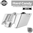 ハード キャンディ シャッタード フレーク ストレッチ サドルバッグ リアフェンダー 14 歳以上のハーレーに適合 Hard Candy Shattered F...