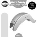 ハードキャンディーシャッタードフレーク ハーレーチョロビクラチカーノスタイルリアフェンダー用 HARD CANDY SHATTERED FLAKE For Ha...