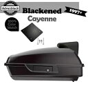 BLACKENED CAYENNE 97+ ハーレー/ソフテイル Advanblak Rushmore Razor ツアーパックパック用 BLACKENED C...