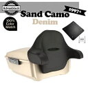 サンドカモデニム Advanblack Rushmore King Tour Pak Pack 97+ ハーレー/ソフテイル用 SAND CAMO DENIM ...