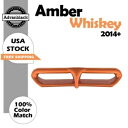 アンバーウイスキーハーレーストリート/エレクトラウルトラトライバットウィングLEDベントトリムインサート用 AMBER WHISKEY For Harley Street/Electra Ultra Tri Batwing LED Vent Trim Insert(2)