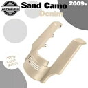 サンドカモデニムデュアルカットアウトストレッチリアフェンダーエクステンションは2009年以降のハーレーに適合 Sand Camo Denim Dual Cuto...