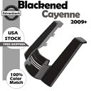 ブラック化カイエン カットアウトなし リアフェンダーエクステンションフィラー 09+ ハーレー用 Blackened Cayenne No Cutout Rea...