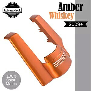 AMBER WHISKY シングルカットアウト ストレッチリアフェンダーエクステンション ハーレーツーリング用 ..