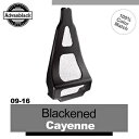 黒くなったカイエンチンスポイラーは空冷ハーレーダビッドソンツーリング 2009-2016 に適合します。 Blackened Cayenne Chin Spoi...