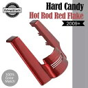 HARD CANDY ホットロッド レッドフレーク シングルカットアウト リアフェンダーエクステンション ハーレー用 HARD CANDY HOT ROD RE...