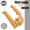 ハードキャンディゴールドフレークシングルカットアウトストレッチリアフェンダーエクステンションハーレー用 HARD CANDY GOLD FLAKE Single...