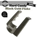 ハード キャンディー ブラック ゴールド フレーク カットアウトなし リアフェンダー エクステンション 09+ ハーレー用 Hard Candy Black G...