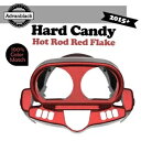 ハーレー ロード グライド FLTRX ゲージ クラスター カバー ハード キャンディ ホット ロッド レッド フレークに適合します。 Fit Harley R...