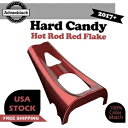 ハード キャンディ ホットロッド レッド フレーク ABS チン スポイラー 2017 年以降のハーレー ツーリング M8 に適合 Hard Candy Hot...